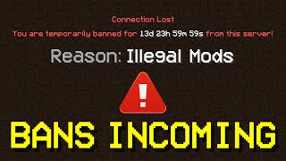 Bans issued in Hypixel Skyblock Illegal Mods [upl. by Elyr]