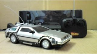 BACK TO THE FUTURE RC DeLorean Toy Review  DarkLordSaxon [upl. by Snowman]