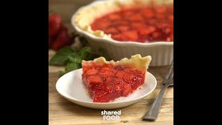 Easy Strawberry Jello Pie [upl. by Erotavlas810]