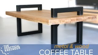 Making a metal and wood coffee table with Emiel [upl. by Parris]