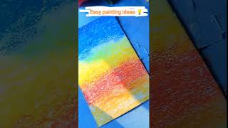 Beautiful colourful skyscape easyskyscapepainting paintingdrawing art easydrawingsshortsvideo [upl. by Hsreh]