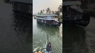 Boating at Punnamada Kayal  Alleppy alappuzha houseboat boating 2023 travel keralatourism zm [upl. by Orlina]