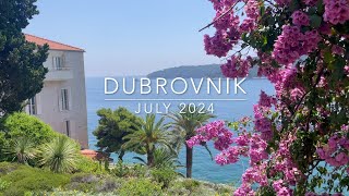 DUBROVNIK CROATIA VLOG 2024  3 Days Exploring the Old Town City Walls and Beautiful Beaches [upl. by Ardekahs942]