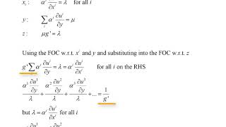 Samuelson Condition [upl. by Aara]