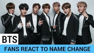 BTS Fan ARMY Reacts to “Beyond the Scene” Name Change  Hollywire [upl. by Oruntha]