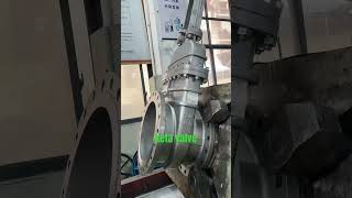 A gate valve on test ketavalve gatevalve pipeline engineering valveindex valves manufacturer [upl. by Sayer]