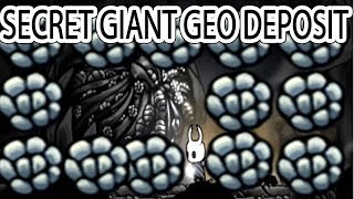 Hidden secret largest geo deposit ever in Hollow knight [upl. by Stepha]