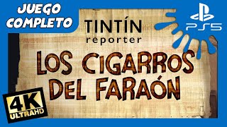 TINTÍN REPORTER LOS CIGARROS DEL FARAÓN  JUEGO COMPLETO  FULL GAMEPLAY [upl. by Ntsyrk]