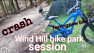 Wind Hill bike park session [upl. by Itnavart]