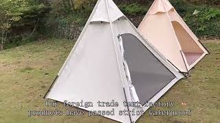 Waterproof tent Manufacturer China Chinese Good Cheapest Cheap [upl. by Nerra]