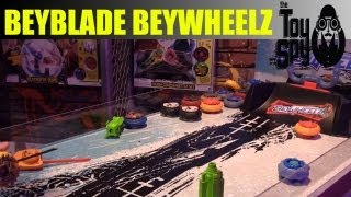 Beyblade Beywheelz  2012 New York Toy Fair  The Toy Spy [upl. by Eniamat]