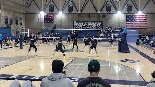 Long Beach VS Pepperdine Men’s Volleyball Exhibition Match [upl. by Abshier]