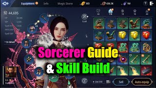 MIR4 Sorcerer Guide amp Skill Build [upl. by Jyoti]