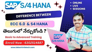 Understanding the Differences Between SAP ECC 60 and SAP S4HANA [upl. by Kecaj898]