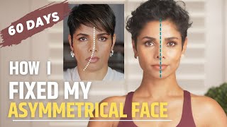 How I Got Rid Of My Asymmetrical Face Naturally With Face Yoga [upl. by Lud]