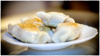 Meat Pierogies  Pierogi z Miesem  Anias Polish Food Recipe 40 [upl. by Adnilemreh]