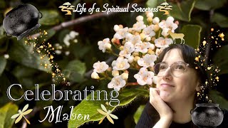 Celebrating Mabon  Preparing for the Autumn Equinox  Mini Altar Tour  Witchy Vlog 11 🍁 [upl. by Janel]