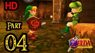 Zelda Ocarina of Time 3D 100 Walkthrough 1080p HD Part 4  The Lost Woods  Sarias Song [upl. by Enilrad]