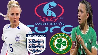 England vs Ireland  womens Euro Qualification [upl. by Yelrebmyk]