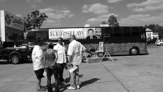 sammy kershaw exiting tour bus at lt governor political event pineville la [upl. by Ulla635]