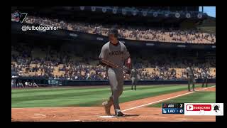 PS4 The Show 23 Dodgers vs Diamondbacks gameplay [upl. by Ramberg]