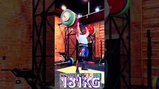 Egor KlimonovtrainingAttempt 180KgClean  Push [upl. by Norok]