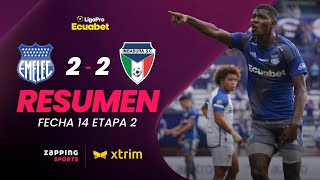 CS Emelec 2  2 Imbabura SC Resumen Fecha 14  2da Etapa  LigaPro Ecuabet [upl. by Vasili201]