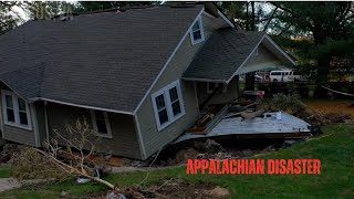 Damascus VA into TNNC  Catastrophic Hurricane Helene Damage Remains One Month Later  102824 [upl. by Trimmer848]