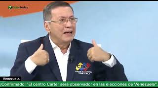 ¡Confirmado quotEl centro Carter será observador en las elecciones de Venezuelaquot [upl. by Kailey134]