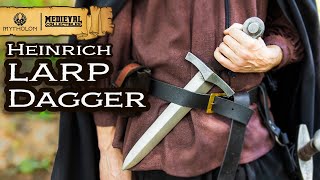 Heinrich LARP Dagger  Medieval Collectibles [upl. by Alvan]