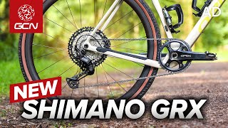 GRX Goes 12Speed  New Shimano GRX RX820 First Look [upl. by Notsrik]