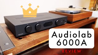 Audiolab 6000A Review  This Integrated Amplifier Has It Going On [upl. by Udale]