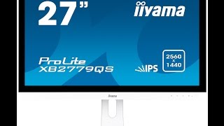 IIyama ProLite XB2779QS1 view angles IIyama ProLite XB2779QS1 glow AlMoDi [upl. by Corsetti445]