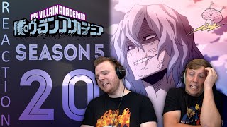 SOS Bros React  My Hero Academia Season 5 Episode 20  My Villain Academia [upl. by Enomsed]