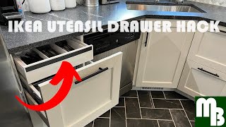 Ikea Utensil Drawer Hack  EXCLUSIVE How to modify Maximera  You never knew this was possible [upl. by Aronas]