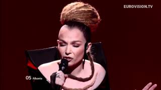 Rona Nishliu  Suus  Live  2012 Eurovision Song Contest Semi Final 1 [upl. by Wendie882]