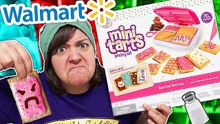 WOULD YOU EAT THIS Testing Walmart Mini Tarts Pastry Set Craft Kit SaltEcrafter 58 [upl. by Tennies716]