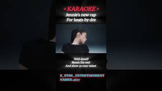 WOMEN UP BY JENNIE KARAOKE womenup jennie jenniekim karaoke lyrics lyricvideo karaoke [upl. by Ainod]