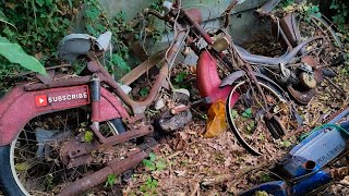 Traktory motorowery na opuszczonym gospodarstwie urbex [upl. by Florry]