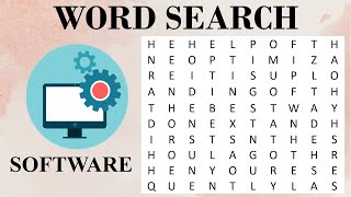 Word Search  Word Puzzle  Find the Hidden Word  Computer Parts Edition [upl. by Airat]