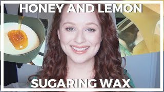 Honey Lemon ♥ Sugaring Wax [upl. by Zelten]