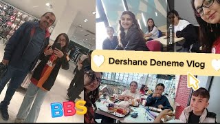 7Sınıf Dershane Deneme Vlog BBS Alışveriş Yemek Vlog [upl. by Forest]