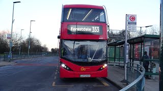 First Day in Service Journey on The 353 Ee107 LD72XZZ [upl. by Erinna823]