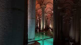 Basilica Cistern  Istanbul Turkey  turkey istambul tourist [upl. by Myrle539]