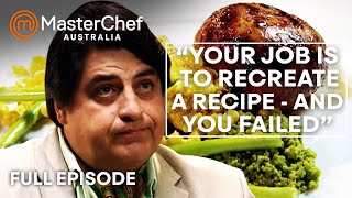 Recreation Gone Wrong in Celebrity MasterChef Australia  S01 E02  Full Episode  MasterChef World [upl. by Ayek]