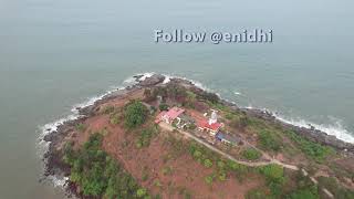 Bhatkal Lighthouse Karnataka  Aerial view Drone [upl. by Inwat]