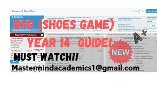 BSG Shoes GameYear 14 Mastery The Ultimate DecisionMaking Guide for Dominating the Game 2024 [upl. by Joeann193]