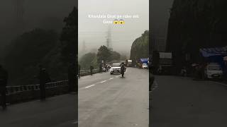 Khandala Ghat pe rider Mila 😱youtube shortsviral video like and subscribe and comment [upl. by Philipps544]