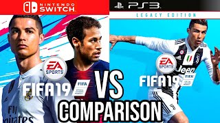 FIFA 19 Nintendo Switch Vs PS3 [upl. by Oisacin]