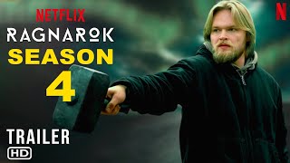 Ragnarok Season 4  Netflix  Release Time David Stakston Ragnarok Season 3 Ending Explained Cast [upl. by Rebor]